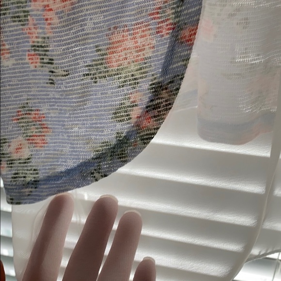 No Boundaries floral shirt size XL - Picture 4 of 5